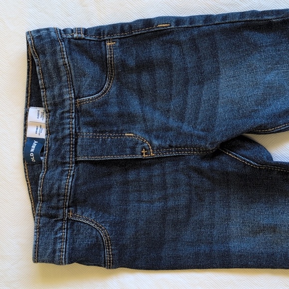 old navy 2-pack adjustable waist skinny denim jeans bundle 2T toddler girls - Picture 6 of 13